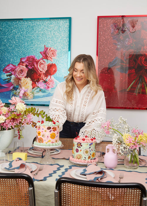 Miss Trixie’s Pistachio Cake With Edible Flowers Is the Dessert of Your Dreams