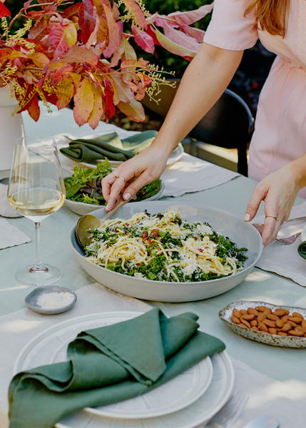 Ashley Alexander's Broccolini, Roasted Almond & Lemon Spaghetti