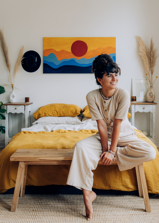 Inside the Brooklyn Studio Apartment Where Ceramicist Teya Kepila Lives and Creates