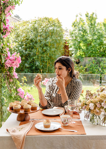 Depinder Chhibber's Spiced Chai Cupcakes With Cream Cheese Frosting