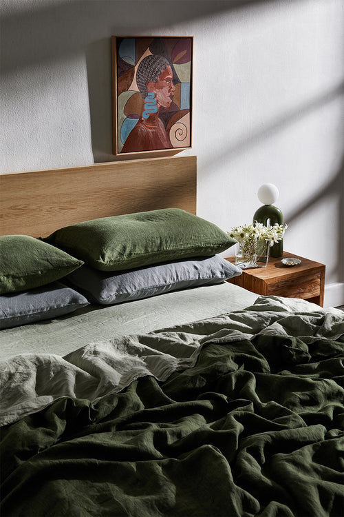 Create a Calming Space With These 9 Green Decor Items