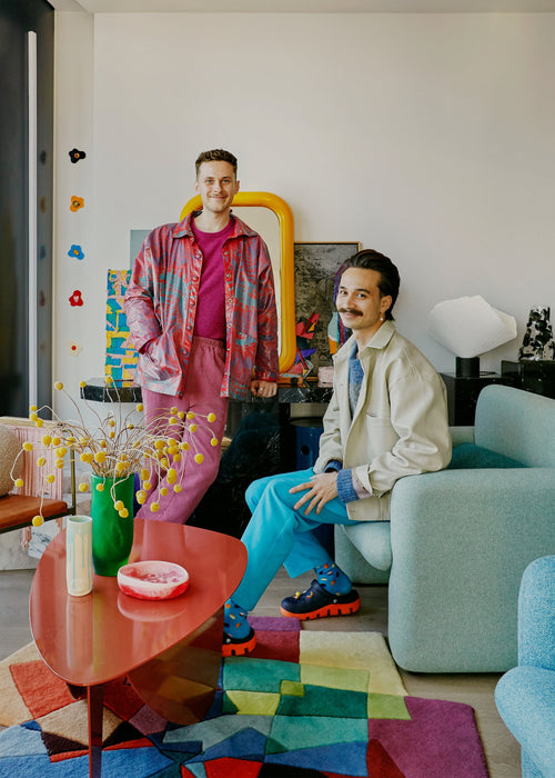 Inside the Colourful Inner City Flat Where Artists Josh & Matt Create Their Designs