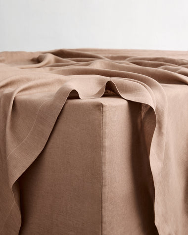 Portobello 100% French Flax Linen Bedding Bundle
