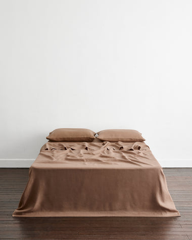 Portobello 100% French Flax Linen Bedding Bundle