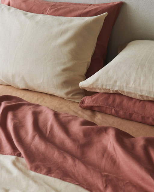 Crème, Pink Clay & Terracotta Bedding Bundle