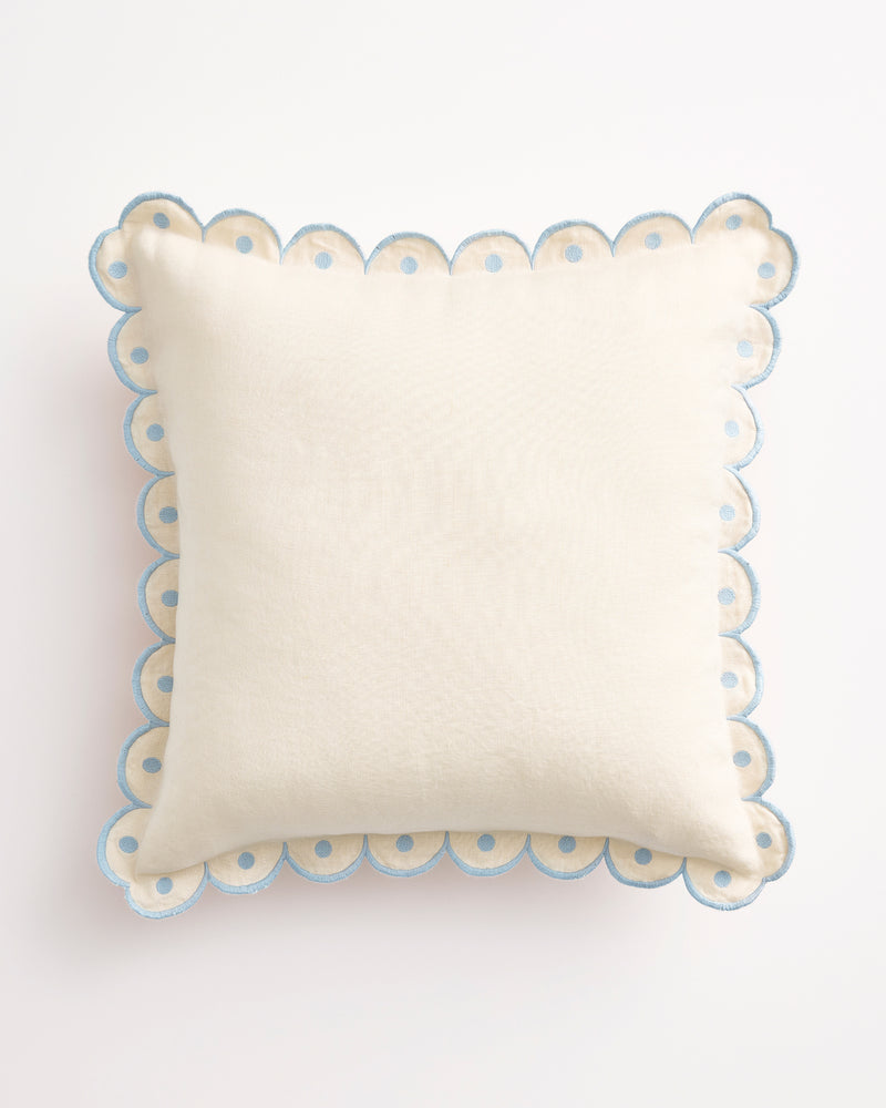 Crème & Coast 100% French Flax Linen Arch Cushion Cover