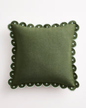 Olive & Sage 100% French Flax Linen Arch Cushion Cover - view