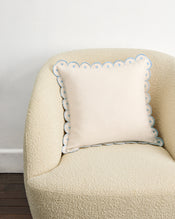 Crème & Coast 100% French Flax Linen Arch Cushion Cover - view