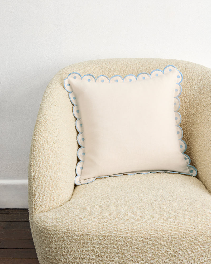 Crème & Coast 100% French Flax Linen Arch Cushion Cover