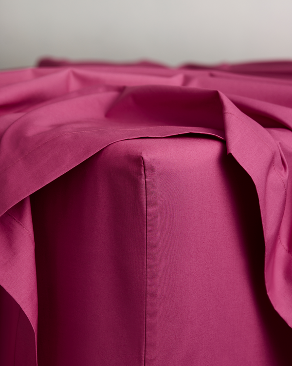 Berry 100% Organic Cotton Fitted Sheet