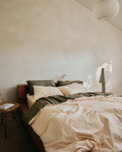 Vanilla & Eucalyptus 100% Organic Cotton Bedding Bundle - view
