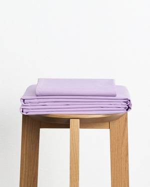 Violet 100% Organic Cotton Sheet Set