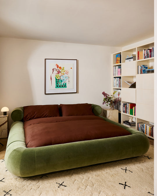 Espresso 100% Organic Cotton Fitted Sheet