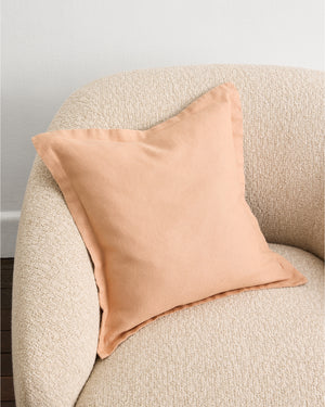 Terracotta 100% French Flax Linen Cushion Cover