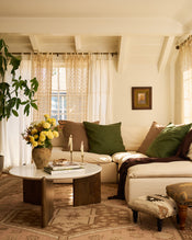 Portobello 100% French Flax Linen European Pillowcases (Set of Two) - view