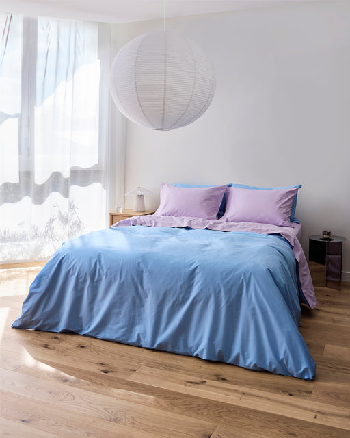Violet 100% Organic Cotton Fitted Sheet