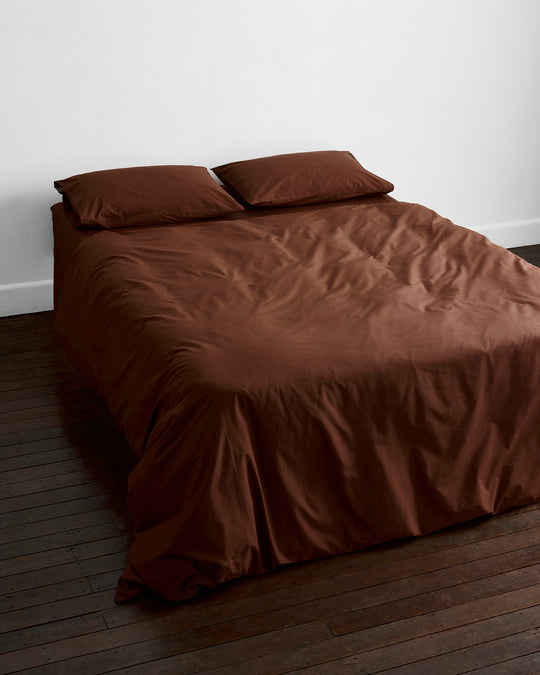 Espresso 100% Organic Cotton Bedding Set