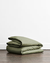 Eucalyptus 100% Organic Cotton Duvet Cover Set - view