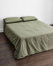 Eucalyptus 100% Organic Cotton Duvet Cover Set - view