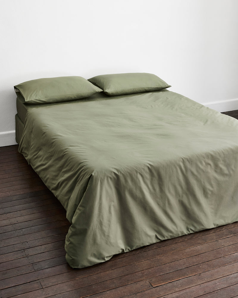 Eucalyptus 100% Organic Cotton Duvet Cover Set