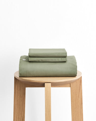Eucalyptus 100% Organic Cotton Duvet Cover Set