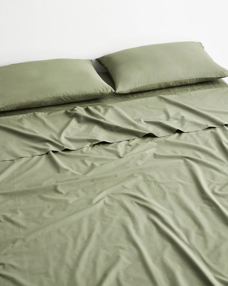 Eucalyptus 100% Organic Cotton Flat Sheet