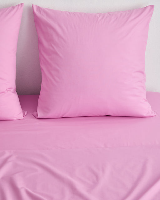 Bubblegum 100% Organic Cotton European Pillowcases (Set of Two)