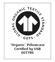 GOTS - Standard Pillowcase