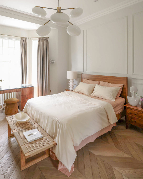 Vanilla & Butterscotch 100% Organic Cotton Bedding Bundle