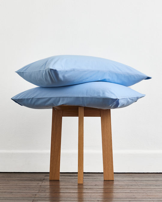 Sky 100% Organic Cotton Pillowcases (Set of Two)