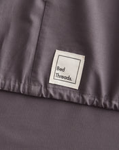 Graphite 100% Organic Cotton Fitted Sheet - view