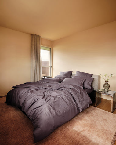 Graphite 100% Organic Cotton Duvet Cover