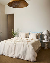 Crème 100% French Flax Linen Pillowcases (Set of Two) - view