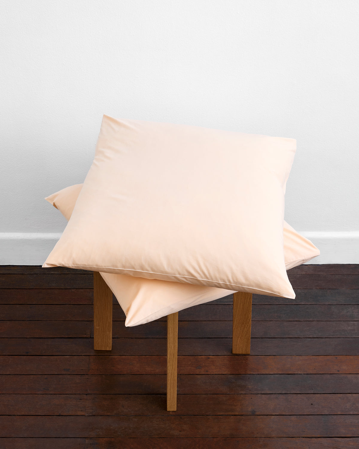 Vanilla Organic Cotton European Pillowcases (Set of Two)