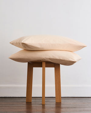 Vanilla 100% Organic Cotton Pillowcases (Set of Two)