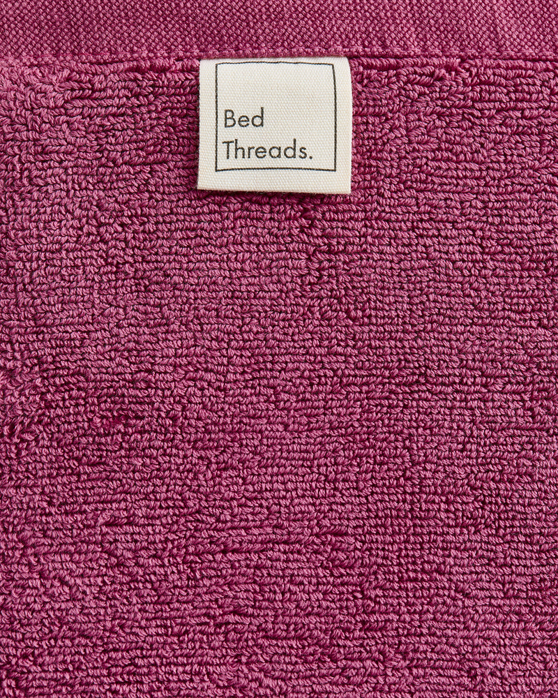 Berry 100% Cotton Terry Bath Towel Bundle