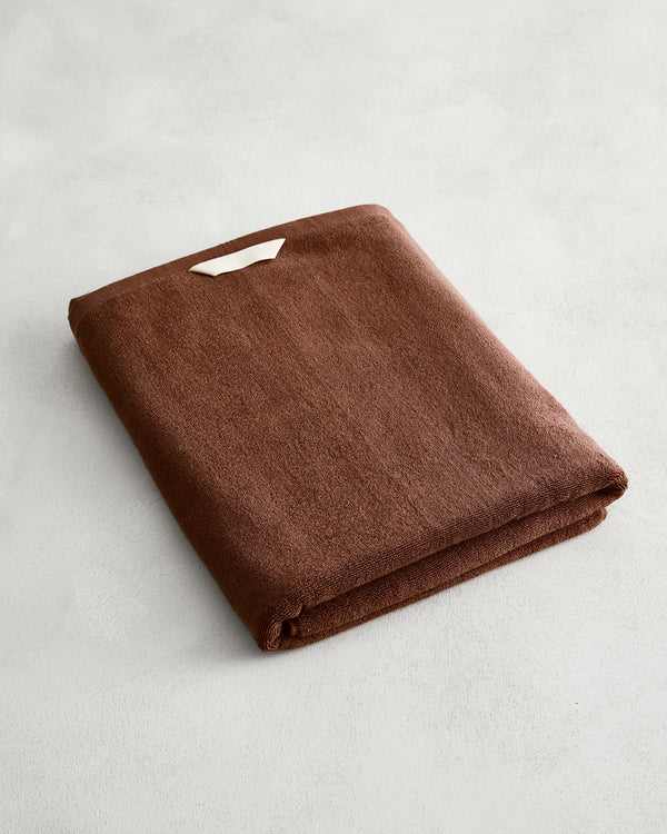 Espresso 100% Cotton Terry Bath Sheet