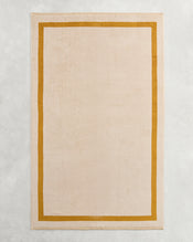 Crème & Turmeric Two-Toned 100% Cotton Terry Bath Sheets (Set of Two) - view