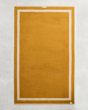 Crème & Turmeric Two-Toned 100% Cotton Terry Bath Sheets (Set of Two) - view