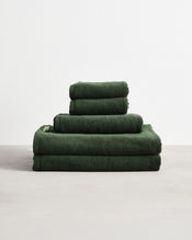 Moss 100% Cotton Terry Bath Sheet Bundle - view