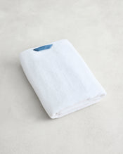 Crisp White 100% Cotton Terry Bath Towel - view