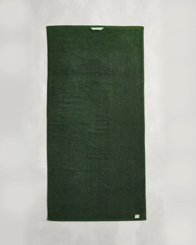 Moss 100% Cotton Terry Bath Towels (Set of Two)