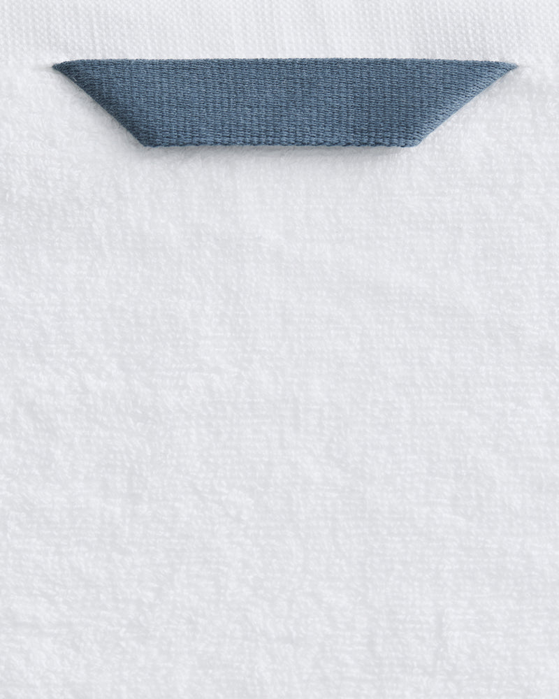 Crisp White 100% Cotton Terry Bath Sheet Bundle