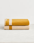 Two-Toned  Bath Towels (Set of Two)