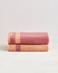 Two-Toned  Bath Towels (Set of Two)