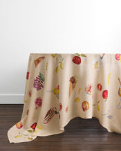 La Tavola 100% French Flax Linen Tablecloth - view