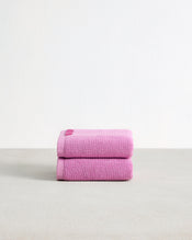 Bubblegum 100% Cotton Terry Hand Towels (Set of Two) - view