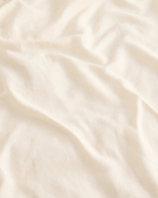 Crème 100% French Flax Linen Flat Sheet