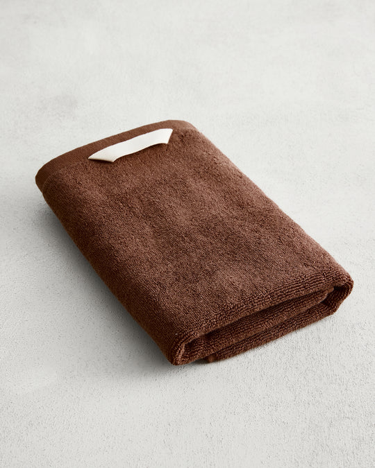 Espresso 100% Cotton Terry Hand Towel
