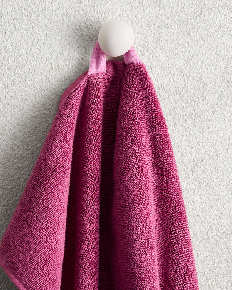 Berry 100% Cotton Terry Hand Towels (Set of Two)